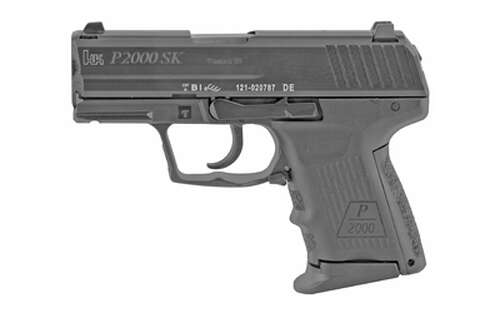 Handguns Heckler&Koch P2000SK 9mm HK P2000SK 9MM 3.26" 10RD V2 LEM BLK